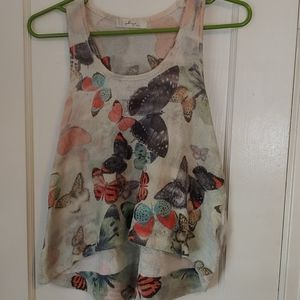 Butterfly tank top